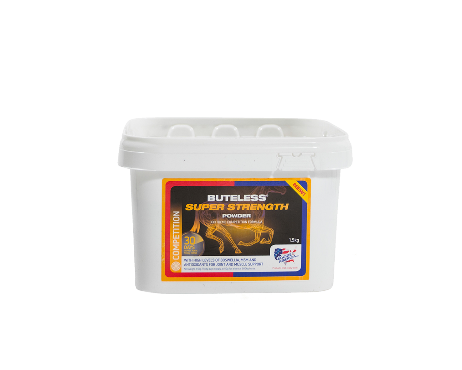 Buteless Super Strength Powder Equine America | Horsix
