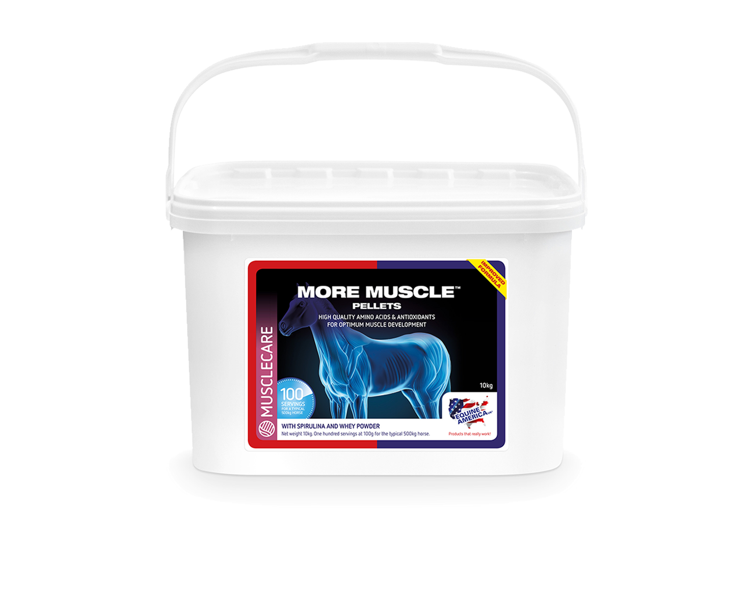 More Muscle Pellets Equine America