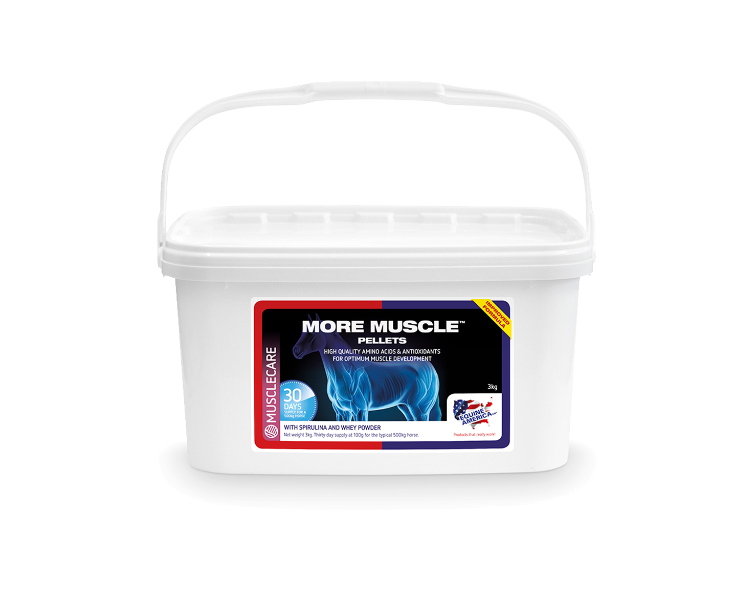 More Muscle Pellets Equine America